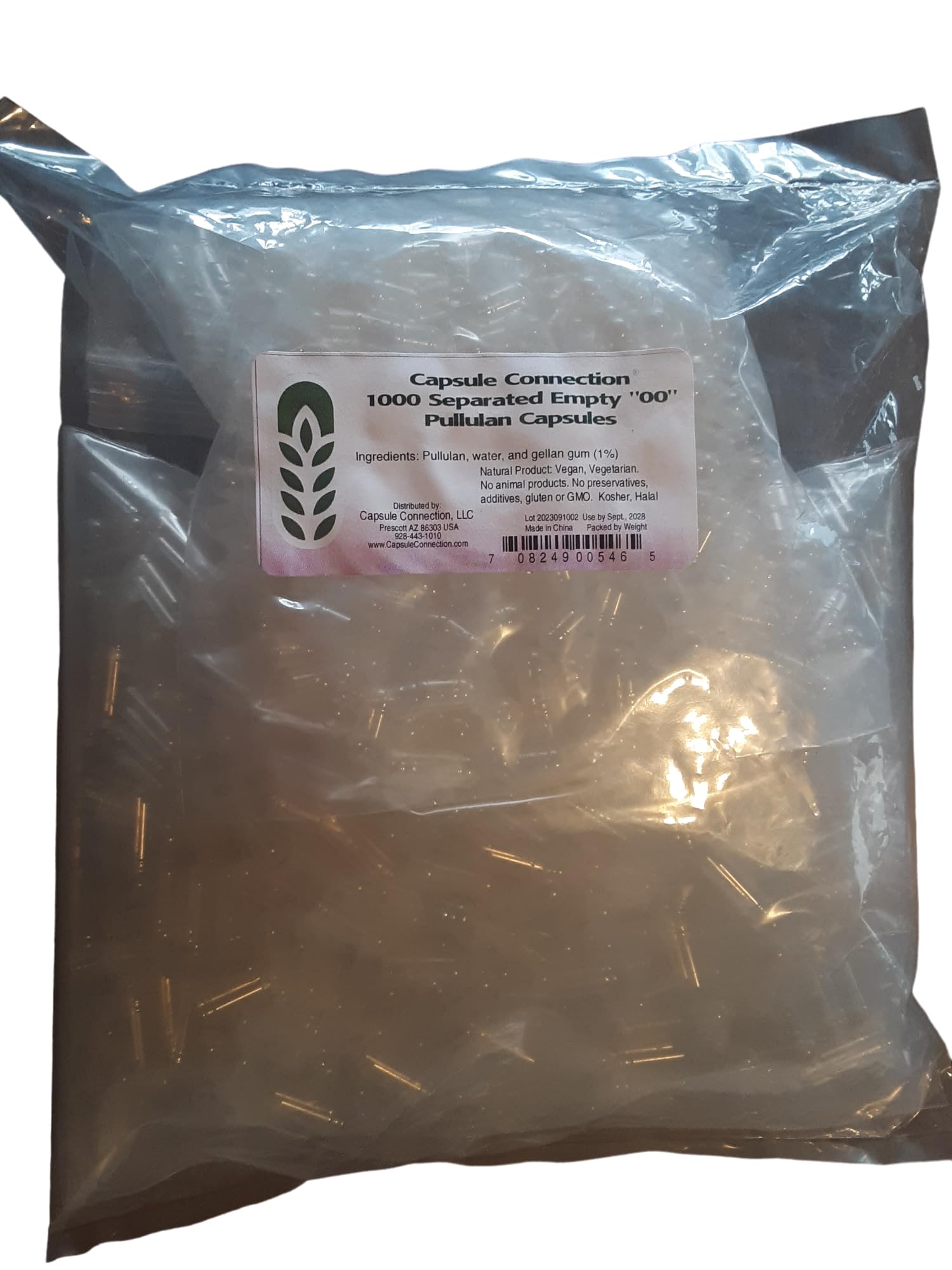 Capsule Connection Blended Vitamin & Mineral Supplement front view with resealable bags