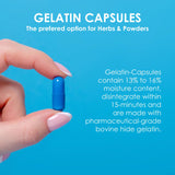 Capsuline Empty Gelatin Capsules 000 close-up of capsules