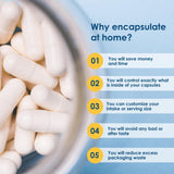 Capsuline Empty Gelatin Capsules 000 in bulk packaging