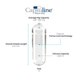 Capsuline Empty Gelatin Capsules Size 0 inside view