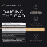 CAPSULYTE PREGAME Milk Thistle Supplement side view with details