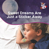 Capy Patch Bedtime Sleep Patches for Kids applied on skin