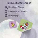 Capy Patch Bedtime Sleep Patches for Kids close-up of patch