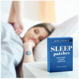 Capy Patch Bedtime Sleep Supplement back view with ingredient list