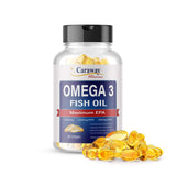 Caraway Vitamins Fish Oil 180 Softgels front view