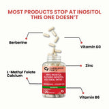 Carbamide Forte Myo-Inositol & D-Chiro Inositol Capsules on a table