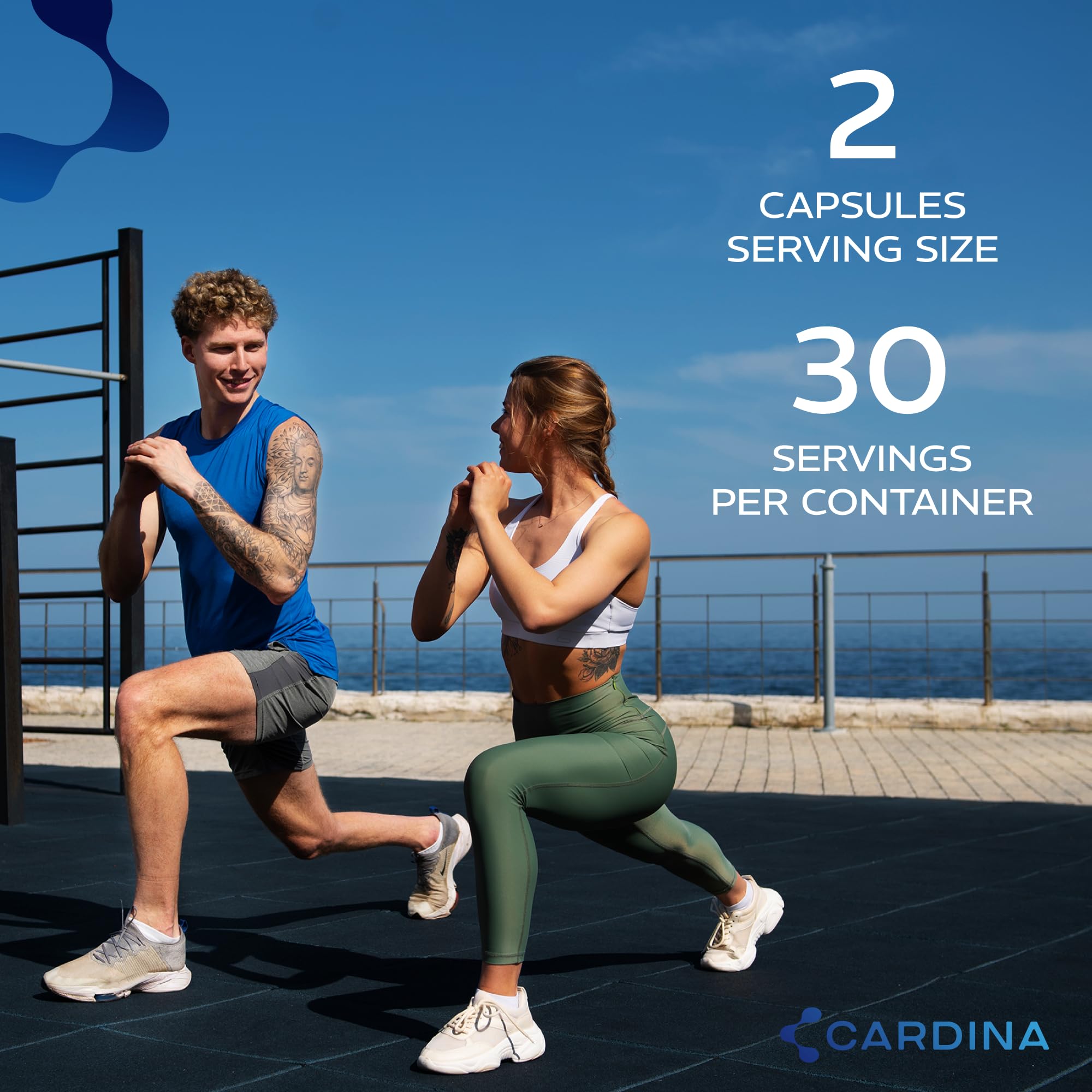 CARDINA Memory Supplement lifestyle scene on a desk