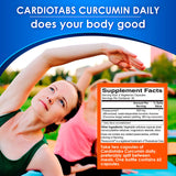 CardioTabs Curcumin capsules close-up