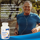 CardioTabs Multivitamin bottle with daily dosage