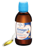 CardioTabs Ultra Strength Omega-3 Liquid Supplement front view with orange/berry flavour