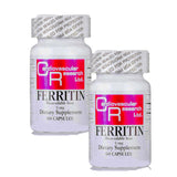 Cardiovascular Research Ferritin Iron Supplement 2 x 60 capsules front view