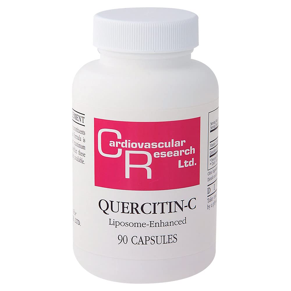 Cardiovascular Research Quercetin-C 90 capsules bottle front view