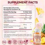 CareGem Feminine Balance Gummies with lifestyle background