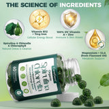 CareGem Spirulina Gummies close-up of gummies