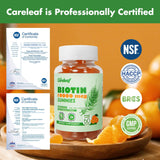 careleaf Biotin Gummies lifestyle shot
