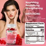 careleaf Collagen Gummies 220g close-up of gummies