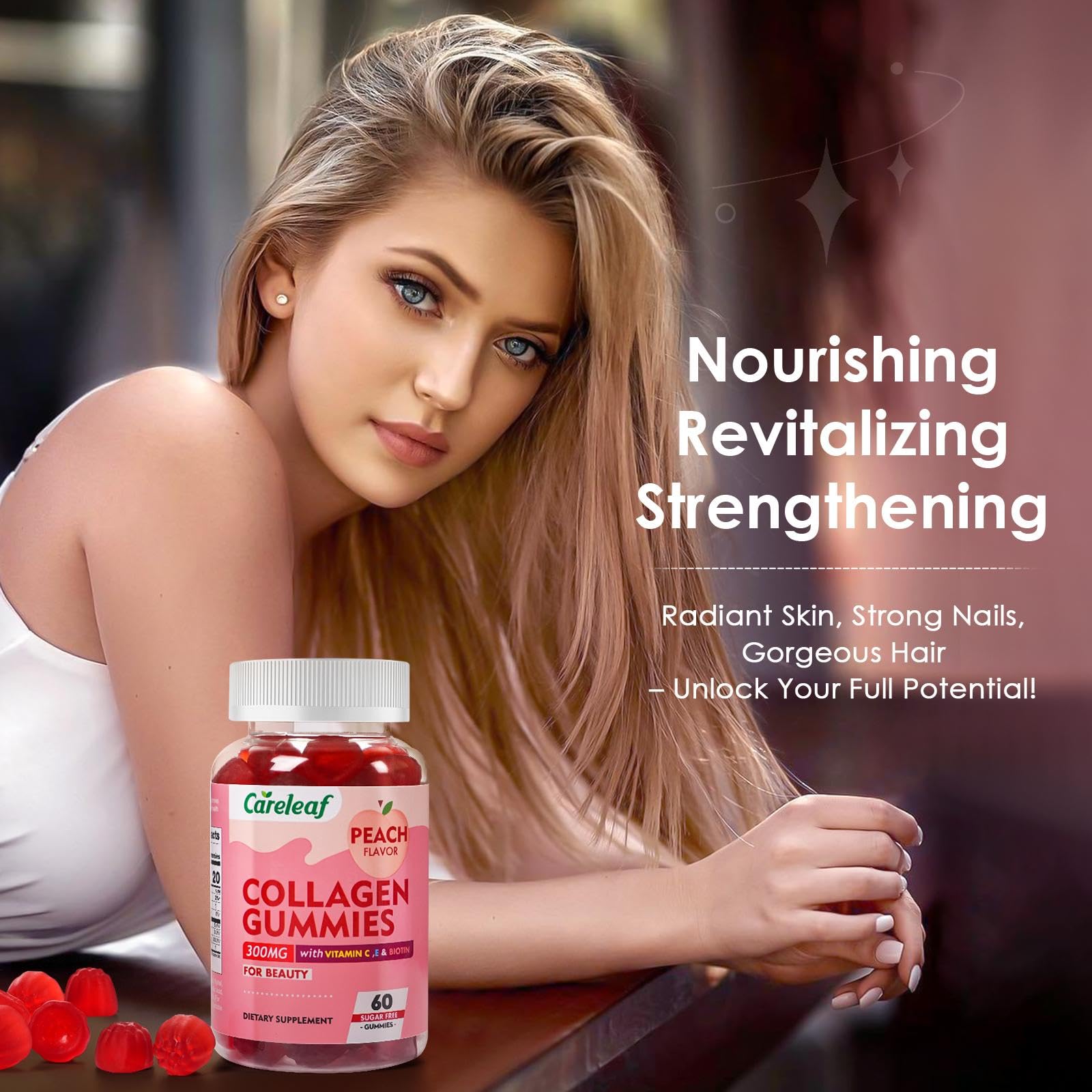 careleaf Collagen Gummies 220g ingredients list