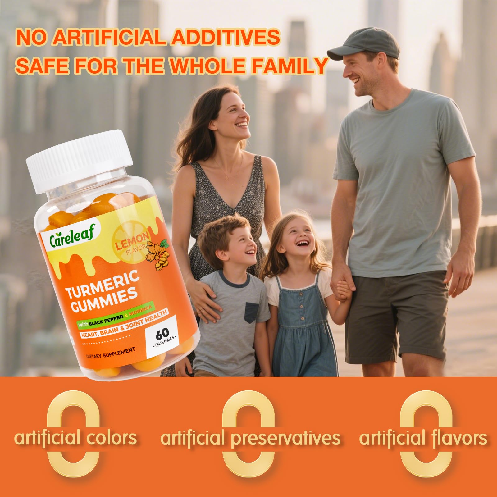 careleaf Turmeric Gummies ingredients list