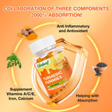 careleaf Turmeric Gummies showing gummy texture