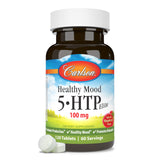 Carlson 5-HTP Chewables on a kitchen counter