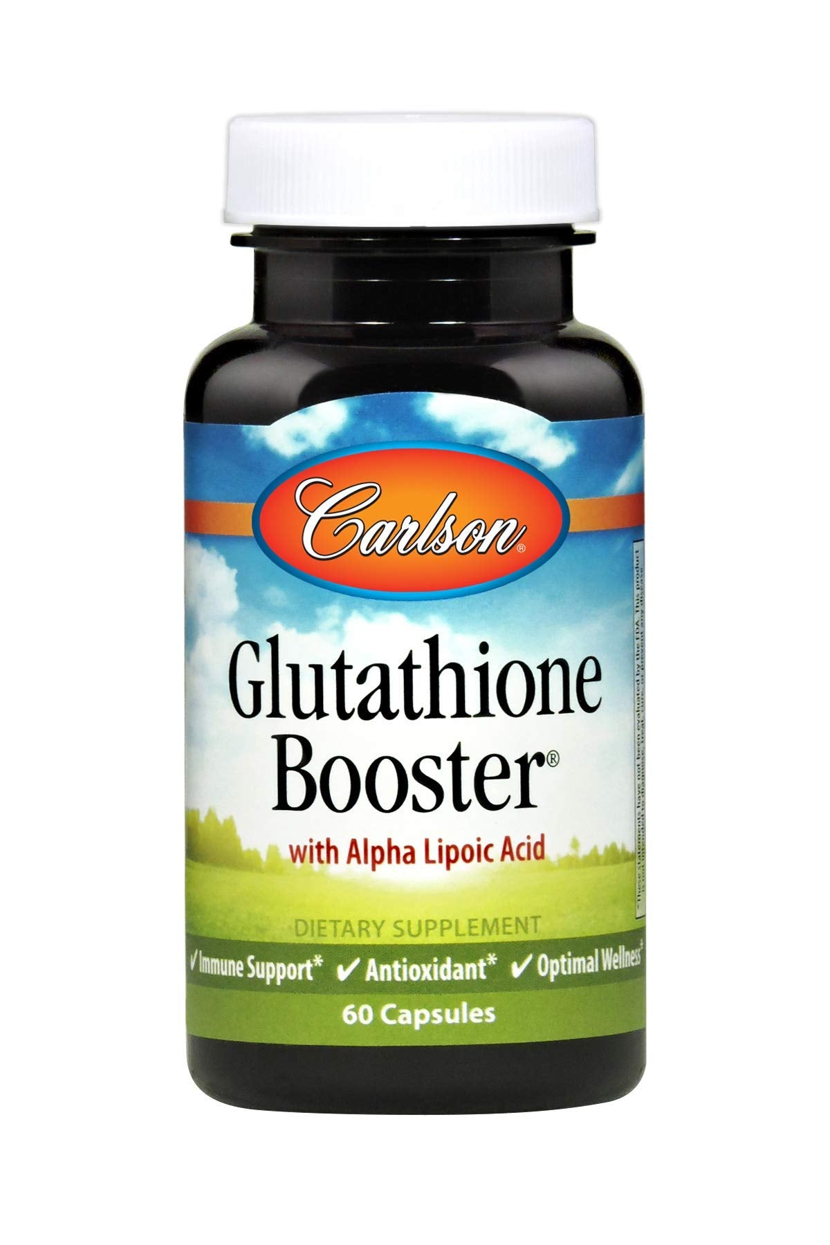 Carlson Alpha Lipoic Acid Supplement front view