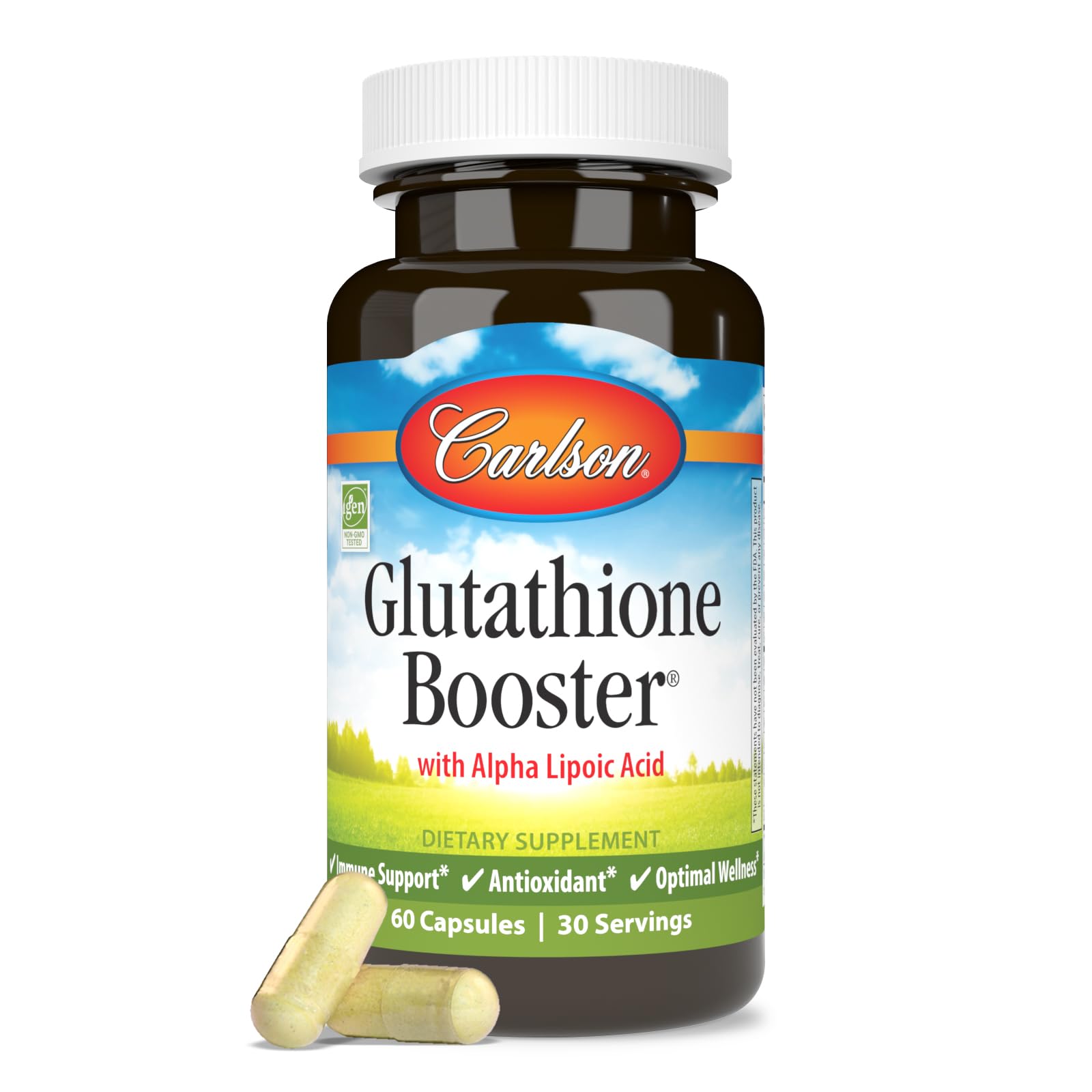 Carlson Alpha Lipoic Acid Supplement ingredients list