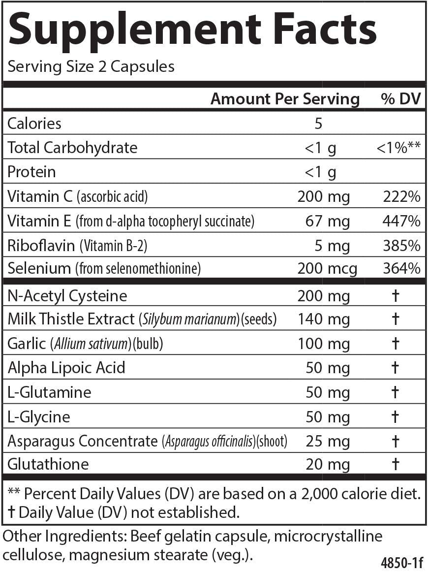 Carlson Alpha Lipoic Acid Supplement side view