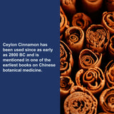 Carlson Ceylon Cinnamon Capsules 500mg back view