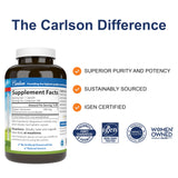 Carlson Ceylon Cinnamon Capsules bottle side view