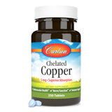 Carlson Copper Supplement 73g lifestyle scene on kitchen counter