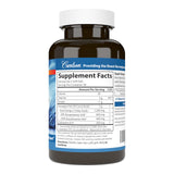 Carlson CoQ10 200mg with Omega-3s 120 softgels side view