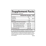 Carlson CoQ10 200mg with Omega-3s softgels in hand