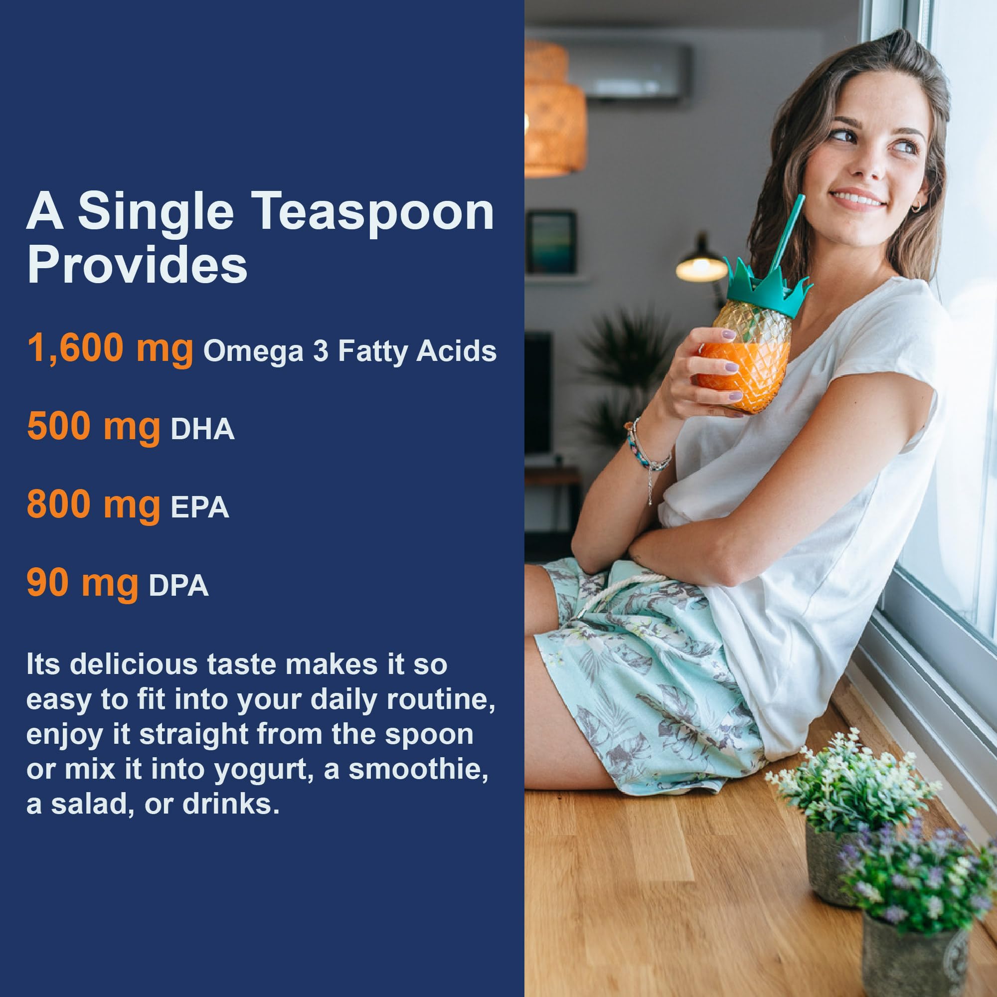 Carlson Fish Oil Omega-3 Fatty Acids 431g ingredients list