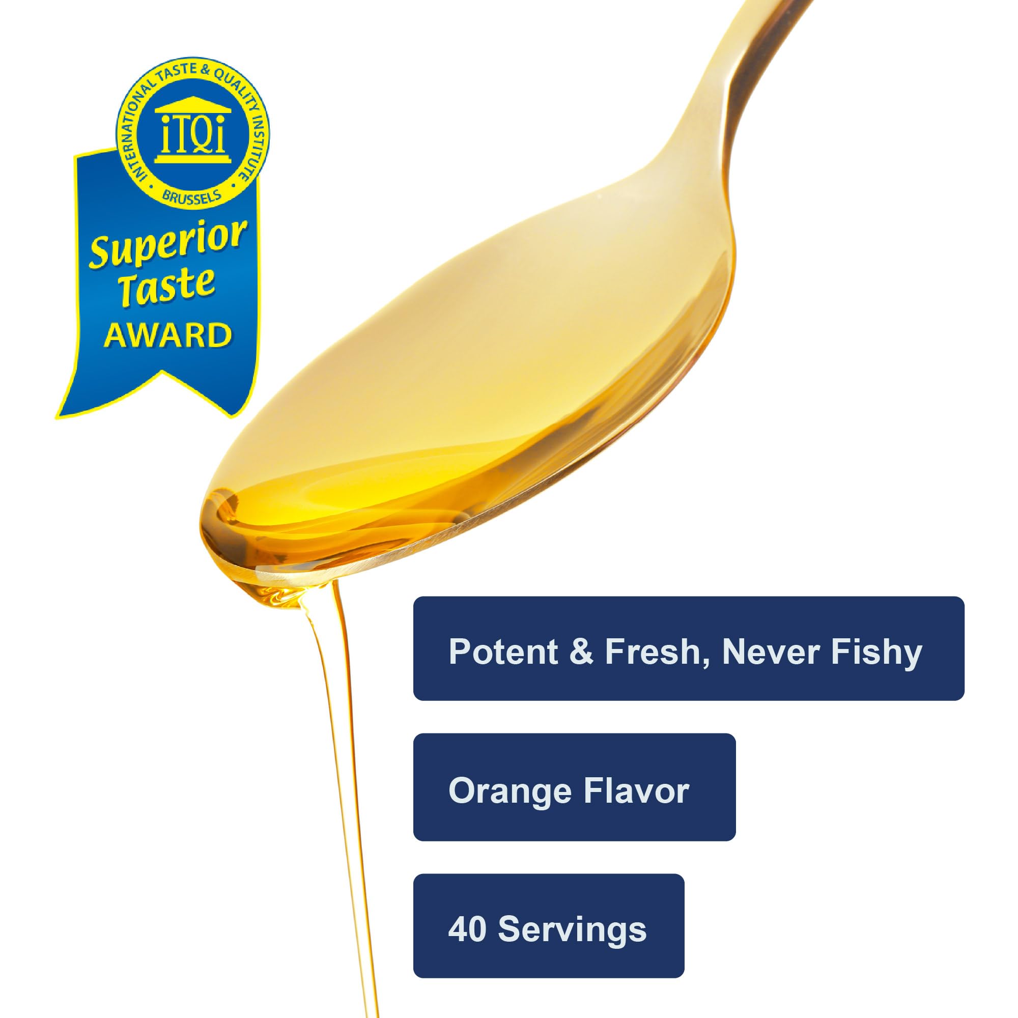 Carlson Fish Oil Omega-3 Fatty Acids 431g side view