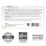 Carlson Key-E Suppositories with natural Vitamin E
