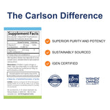 Carlson Kid's Super Daily D3+K2 Drops bottle back view