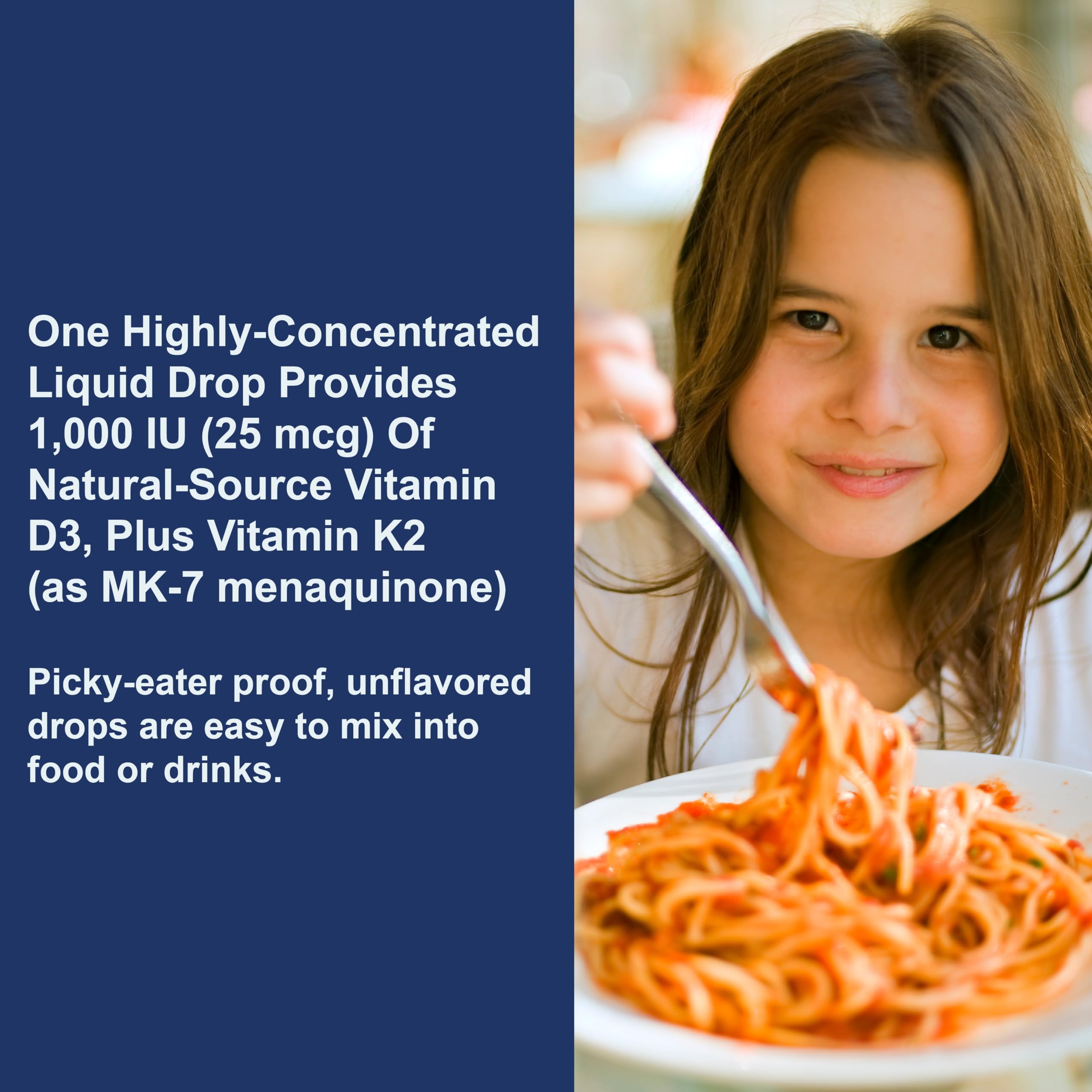 Carlson Kid's Super Daily D3+K2 Drops packaging side view