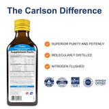 Carlson Kid's The Very Finest Fish Oil bottle side view