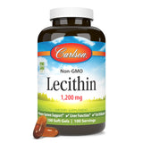 Carlson Lecithin 1200mg capsules in a bowl