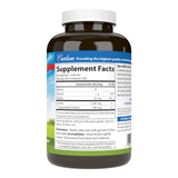 Carlson Lecithin 1200mg soy supplement side view
