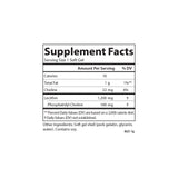 Carlson Lecithin 1200mg supplement label close-up