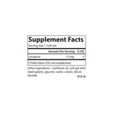 Carlson Lycopene Supplement 15mg capsule close-up