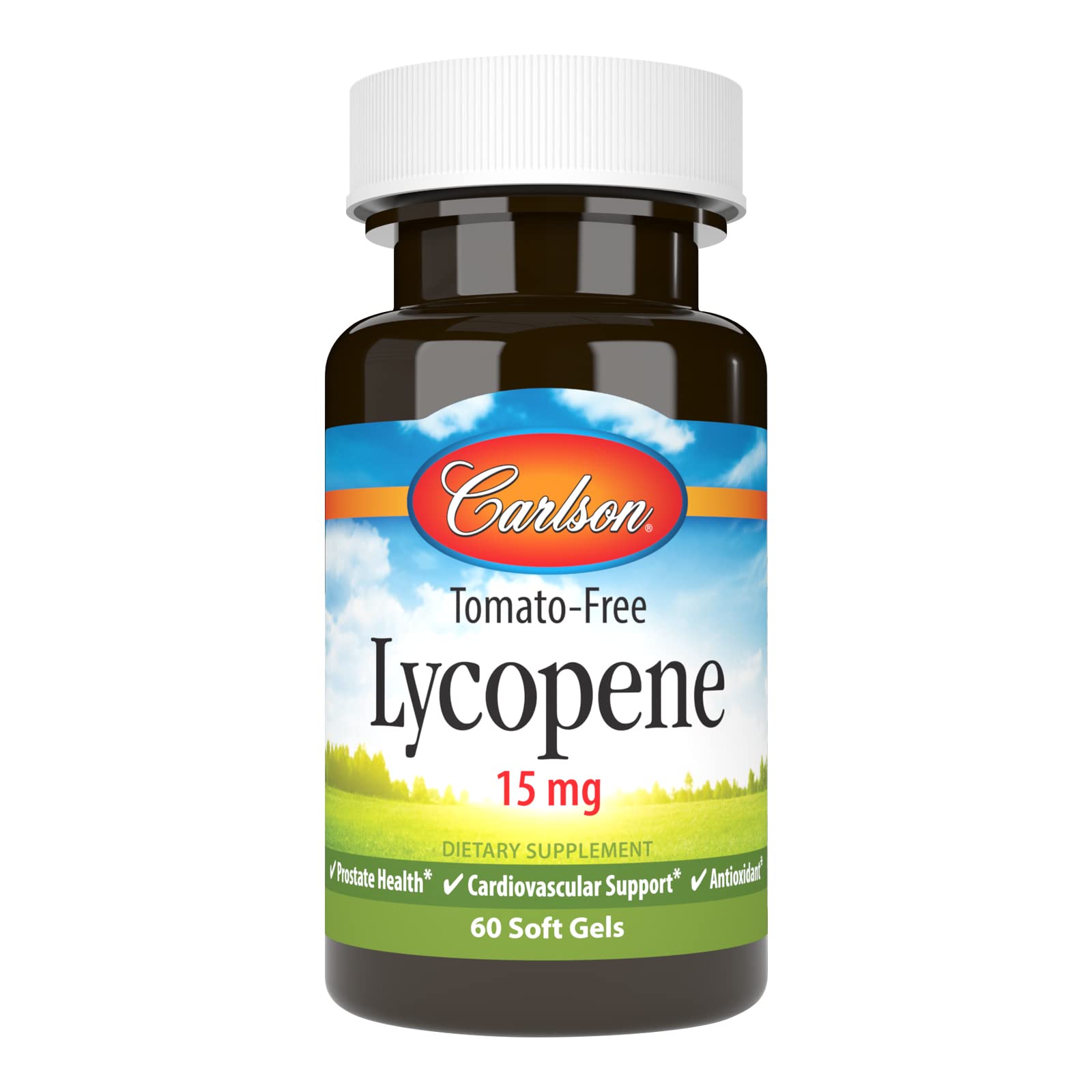 Carlson Lycopene Supplement 15mg front view