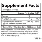 Carlson Magnesium Glycinate 400mg supplement packaging