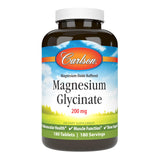 Carlson Magnesium Glycinate Chelate 200mg front view