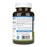 Carlson Magnesium Supplement 200mg side view