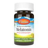Carlson Melatonin 300 mcg chewable tablets front view
