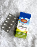 Carlson Melatonin chewable tablets close-up