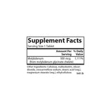 Carlson Multi-Enzymes ingredients list on back