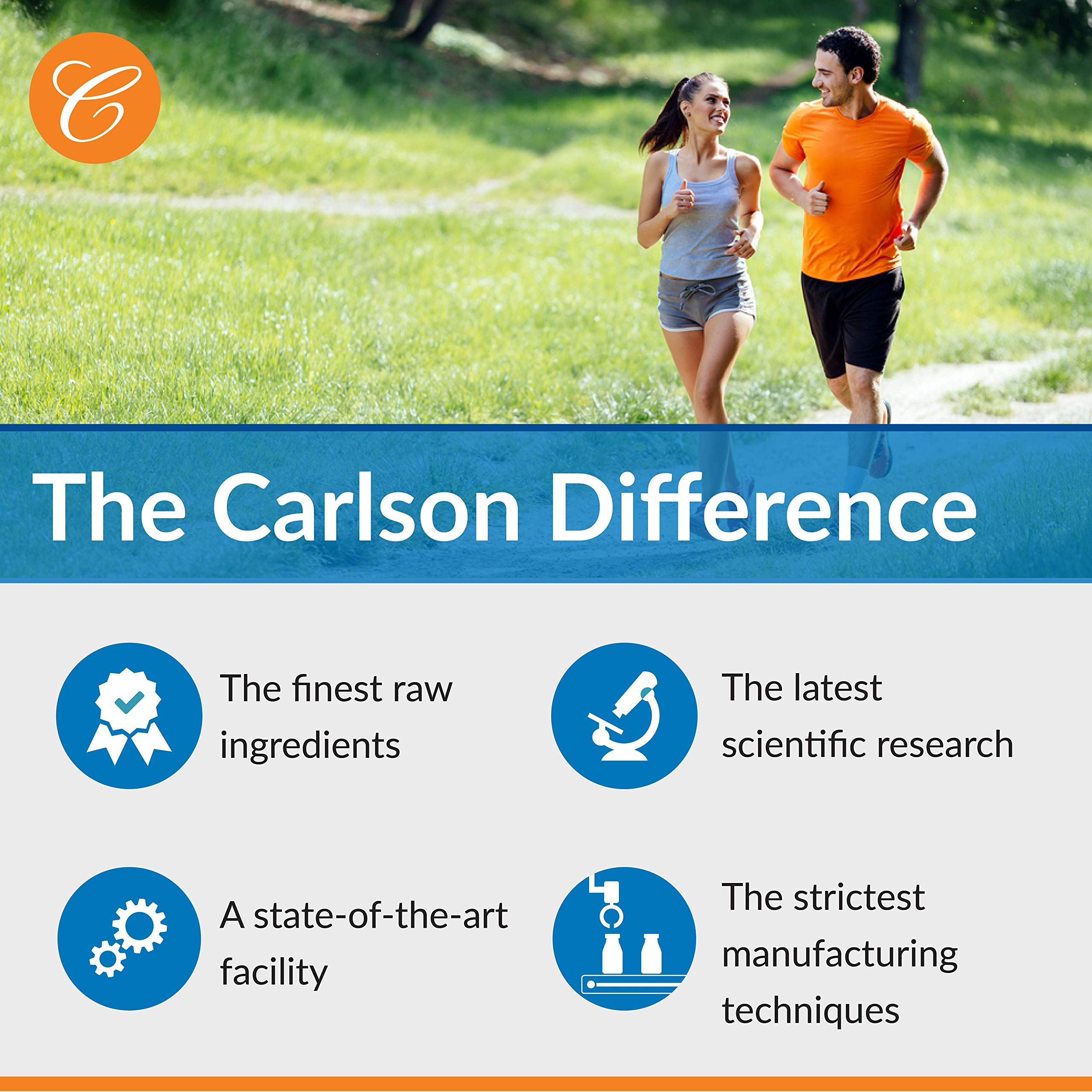 Carlson Multivitamin Capsules showing ingredients list
